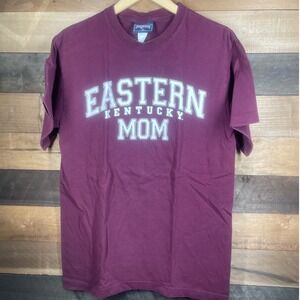 Eastern Kentucky Mom T Shirt Jansport Maroon Collegiate Graphic Tee